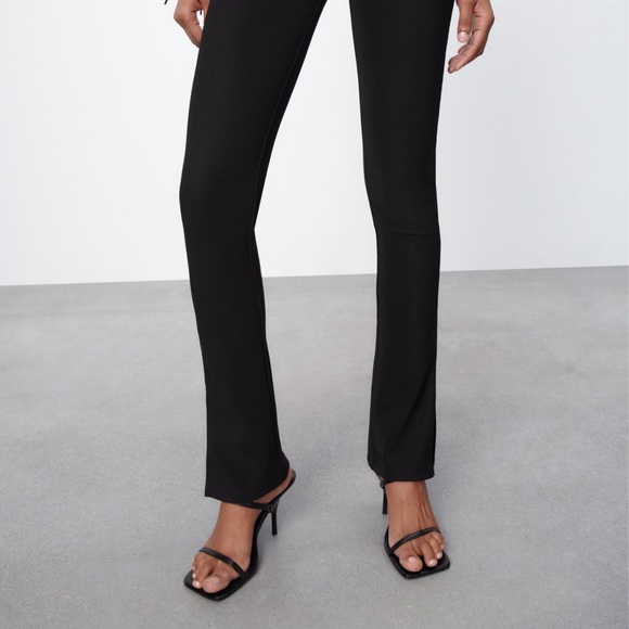 Zara High Rise Slit Leggings - Picture 5 of 5